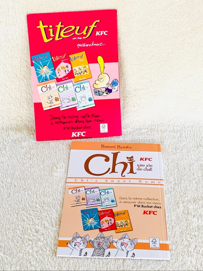 Lot 2 livres BD KFC - photo numéro 2