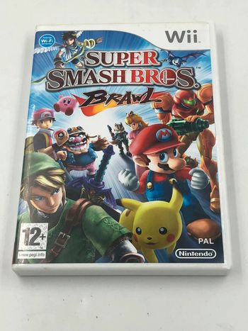 Jeu vidéo Super Smash Bros Brawl sur console Nintendo Wii