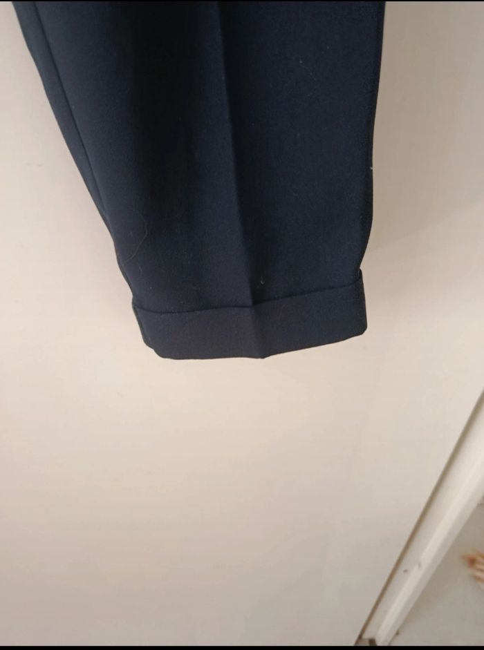 Pantalon à pinces classe casual droit confortable elastique - photo numéro 3