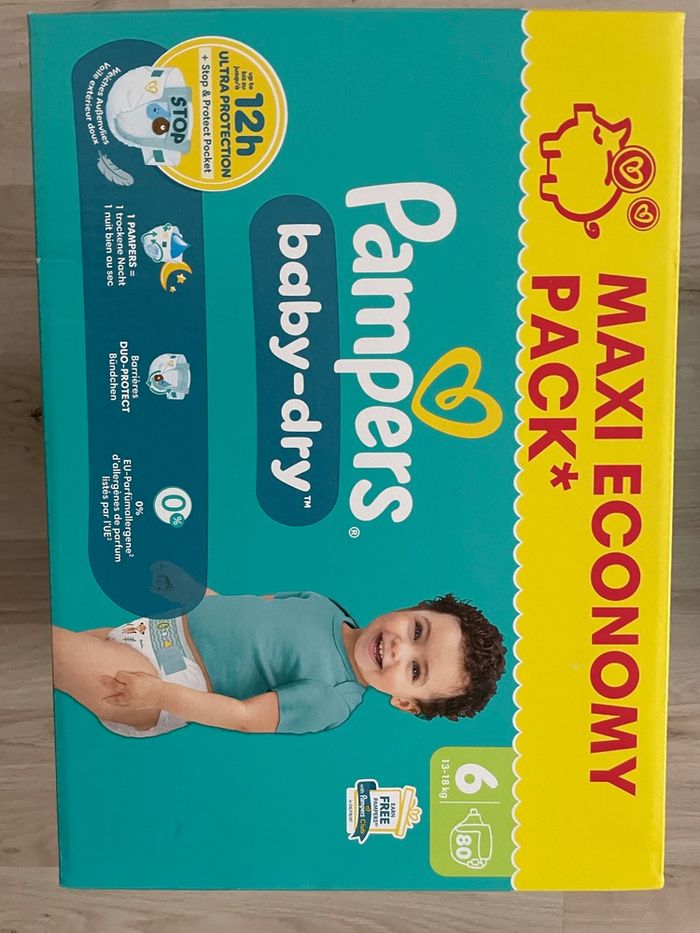 Pampers taille 6 - photo numéro 2