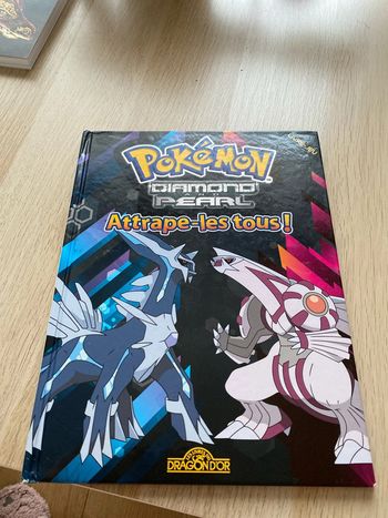 Livre pokemon diamond and pearl attrape les toys
