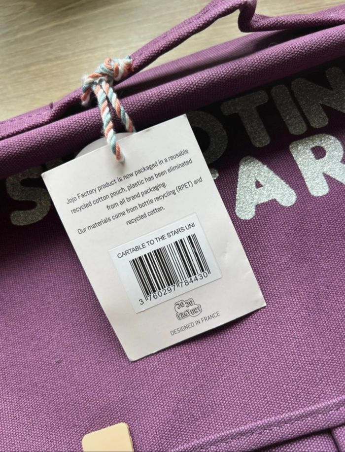 Cartable violet Jojo Factory - photo numéro 6