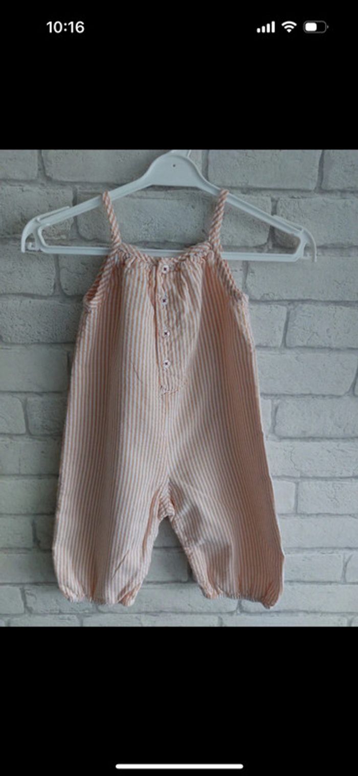 Salopette été Bout'chou taille 6 mois - photo numéro 2
