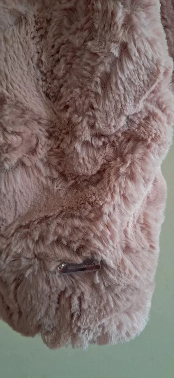 Veste fourrure fille -18 mois Guy Laroche comme neuf - photo numéro 8