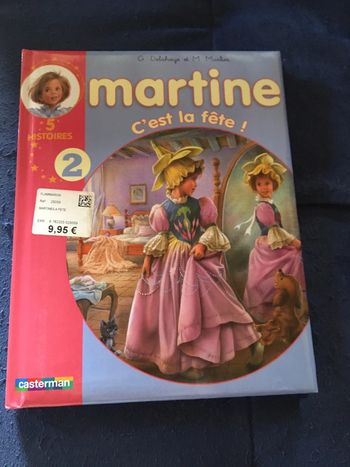 Livre Martine c’est la fête