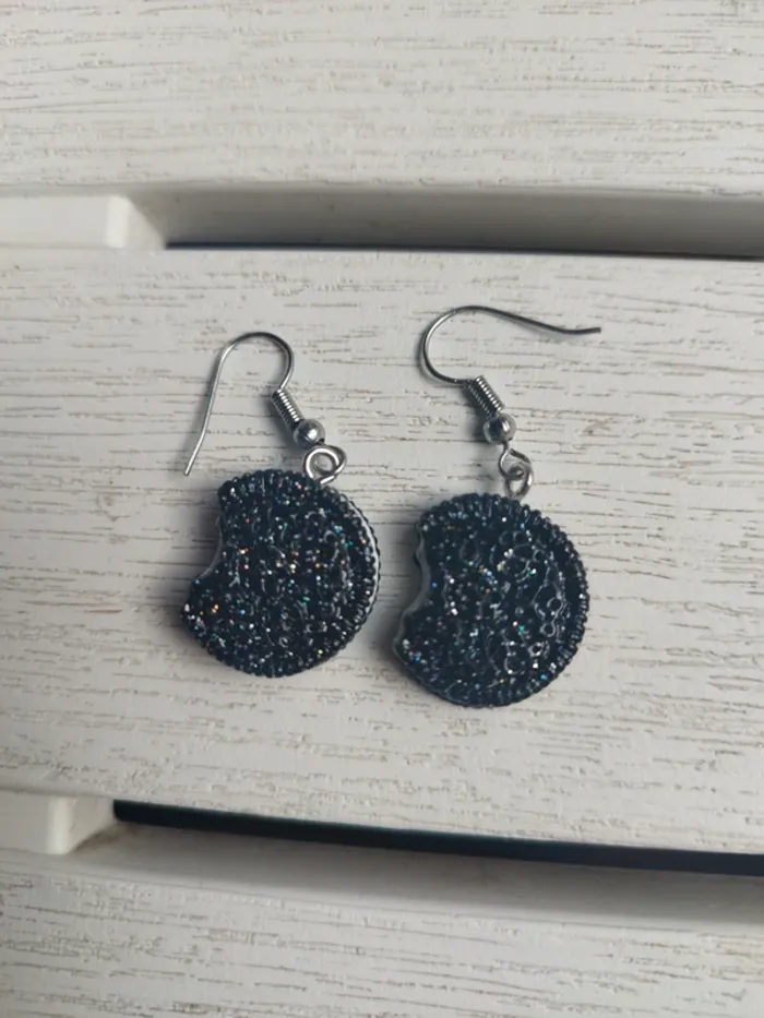 Boucle d'oreille Oreo - photo numéro 3