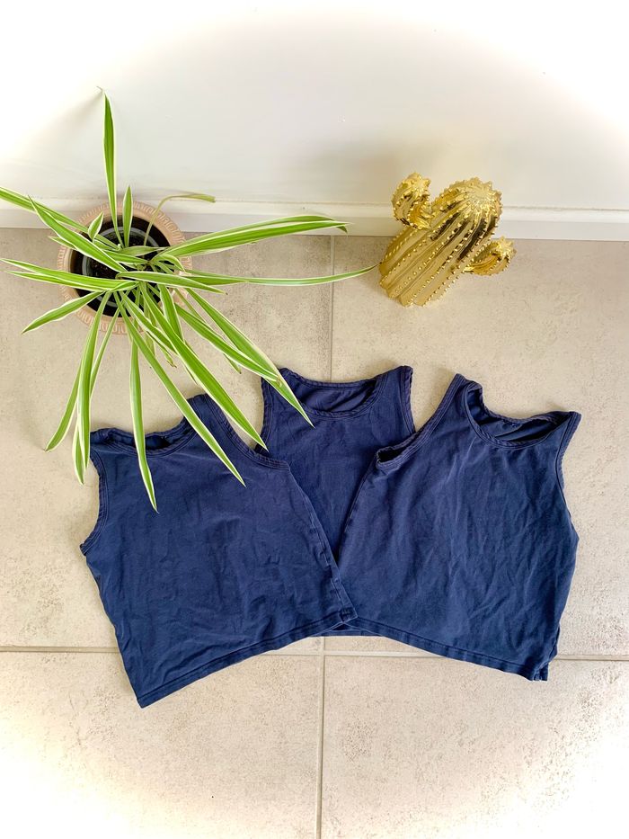 Lot de 3 Débardeur maillot de corps 4 ans