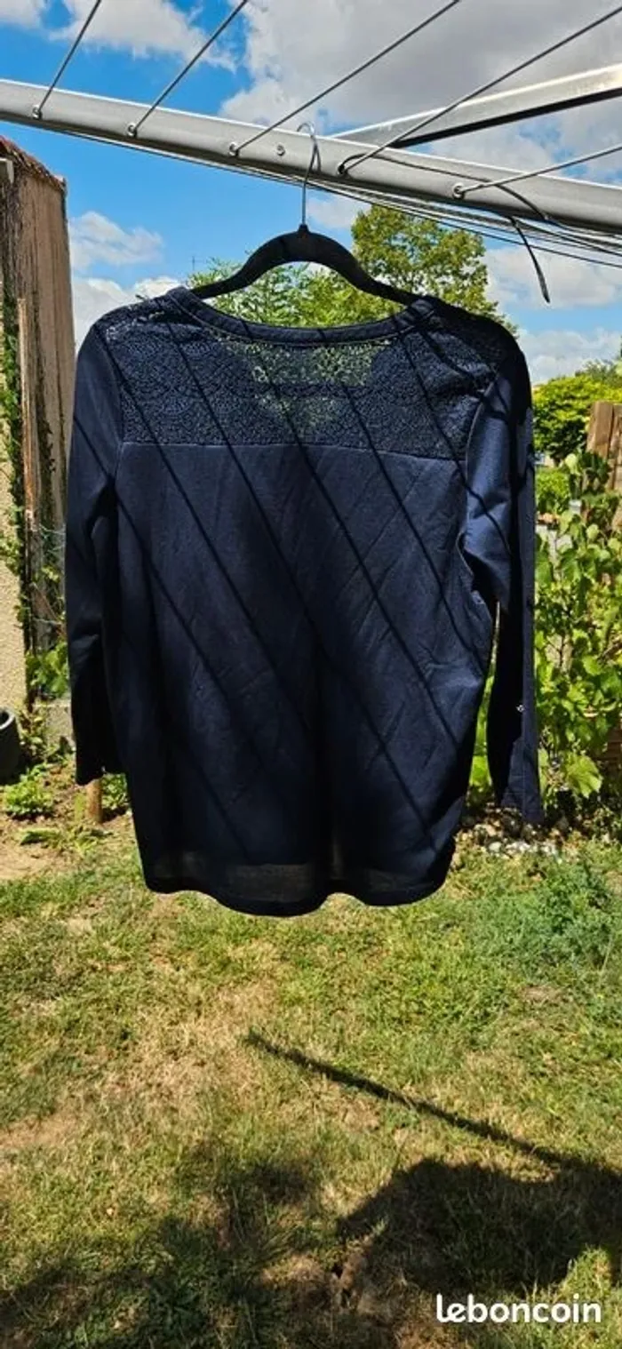 Chemisier bleu Gémo - photo numéro 4