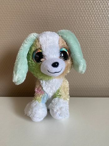 Petite peluche chien Lumo stars