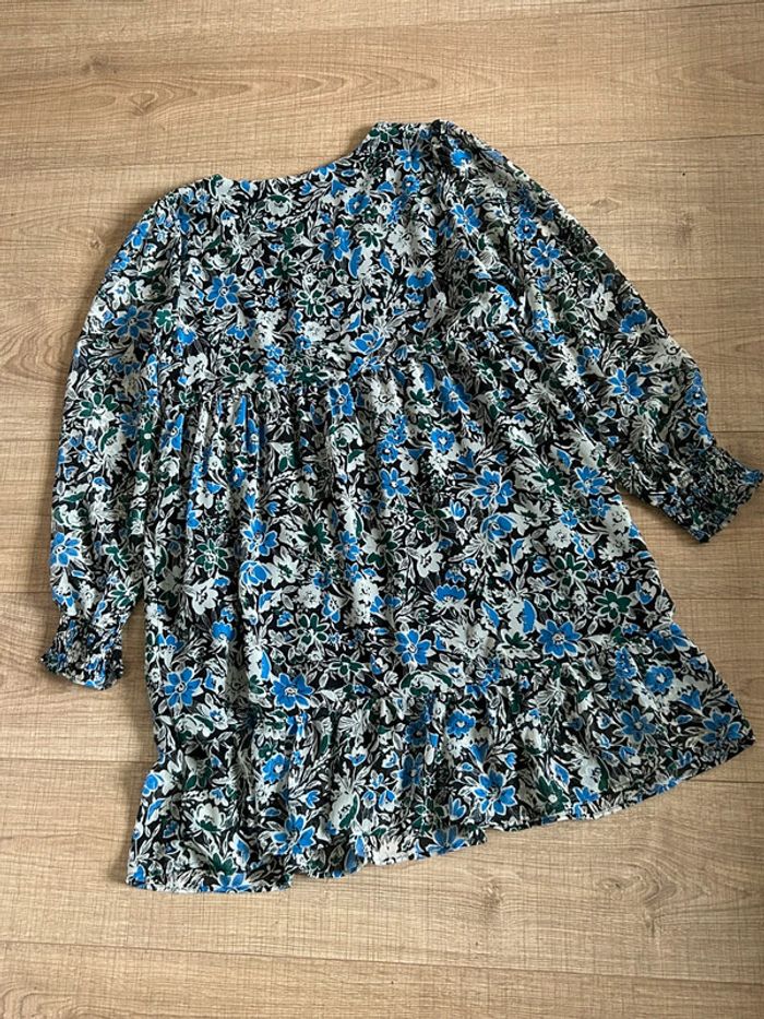 Robe imprimée fleurie à manches longues Naf Naf taille 40 jamais portée - photo numéro 12