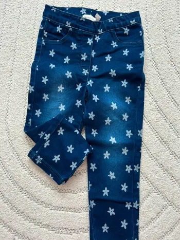 Pantalon fleurs