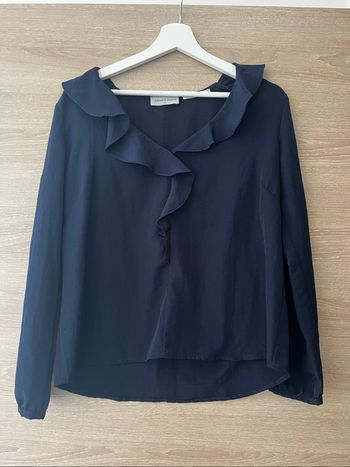 Blouse bleu marine