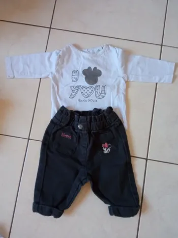 Ensemble fille 3mois