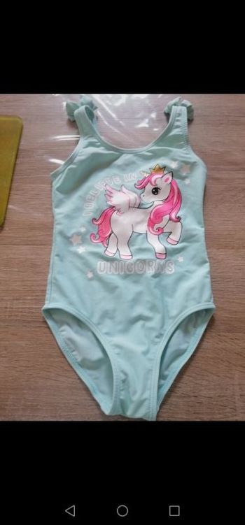 Maillot de bain licorne 2-4 ans