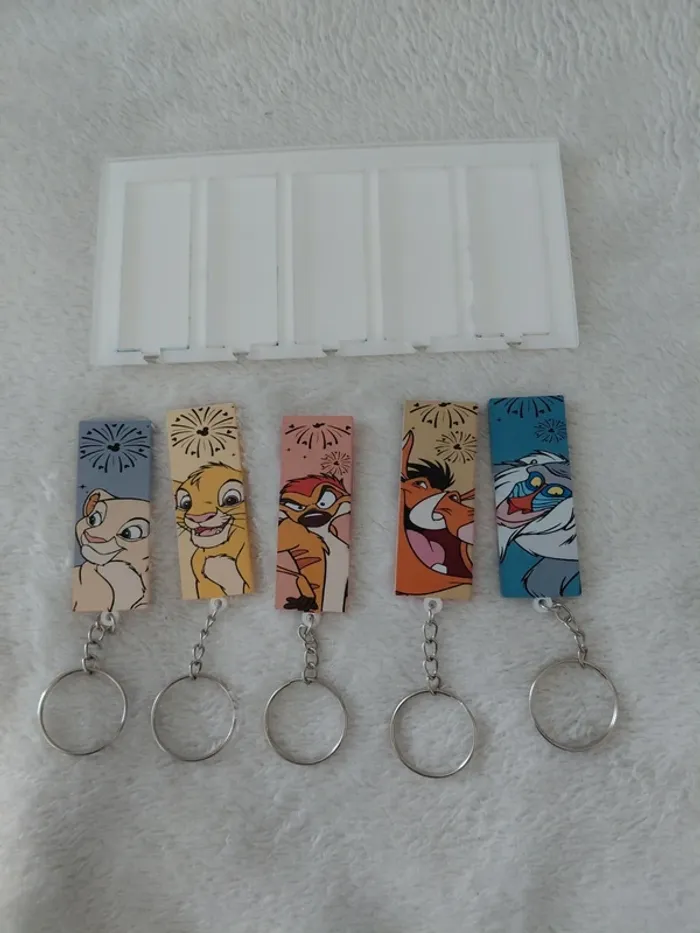 Ensemble de Porte-clés Le Roi lion - photo numéro 2