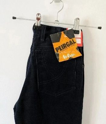 Jean neuf marine en velours côtelé - Vintage - Lee Cooper - taille 34/36