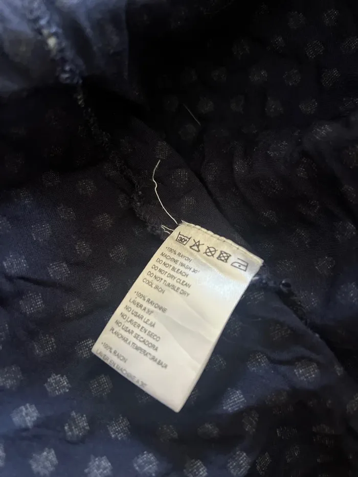 Robe portefeuille parisienne à motifs vintage - très bon état - taille L - photo numéro 4