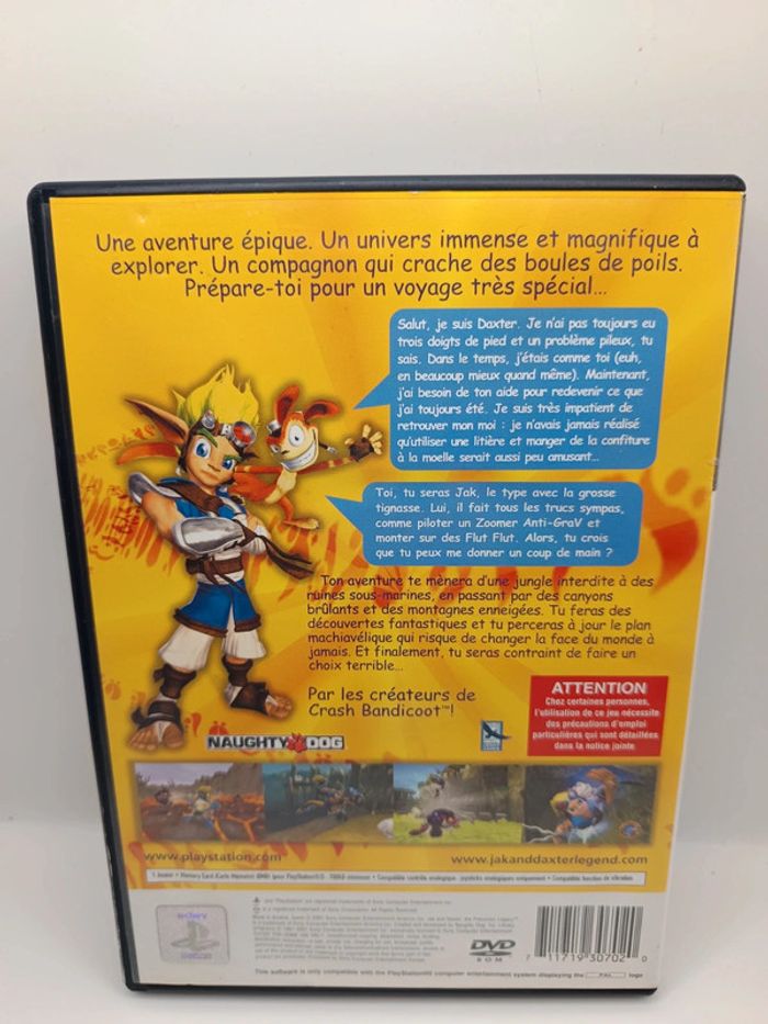 Jeu Playstation 2 occasion Jak and daxter : the precursor legacy - photo numéro 2
