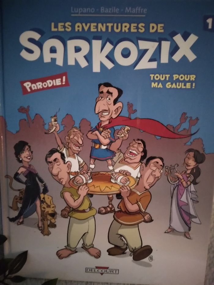 BD les aventures de Sarkozix - photo numéro 2