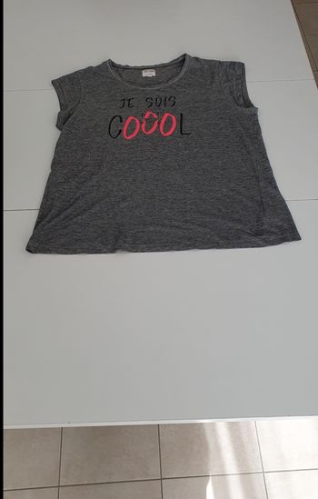T shirt gris Etam en L
