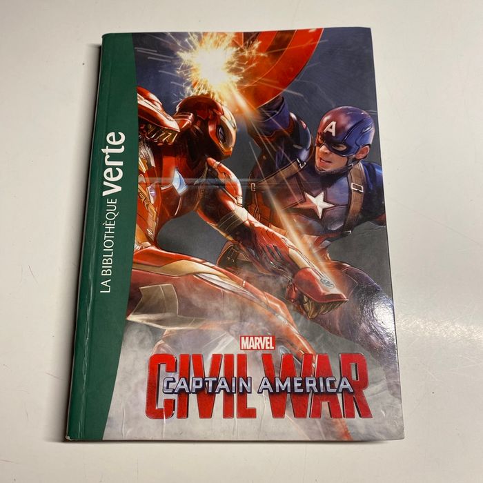 Bibliothèque verte - Marvel captain america