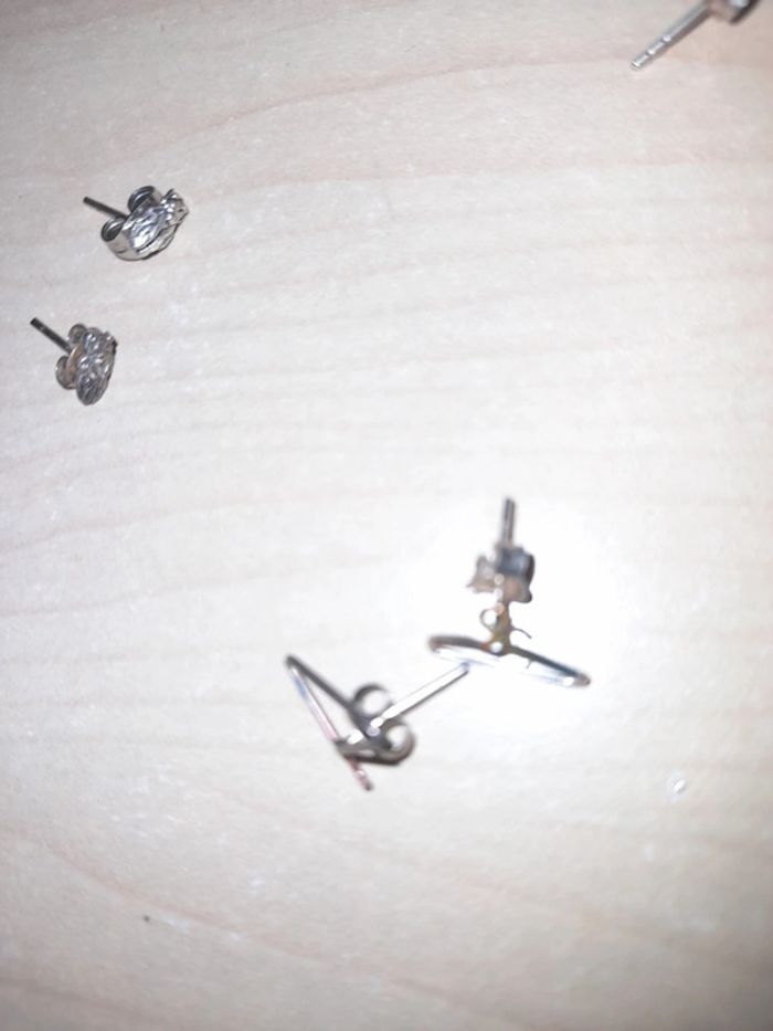 Lot de mini boucles d'oreilles - photo numéro 6