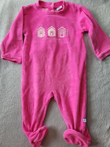 Pyjama velours 12 mois