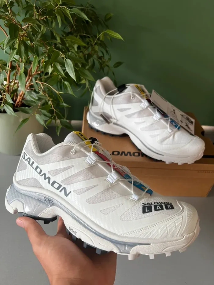 Salomon XT-4 White Ebony Lunar Rock unisex