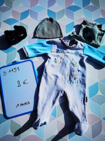 D1151 - pyjama garçon 1 mois