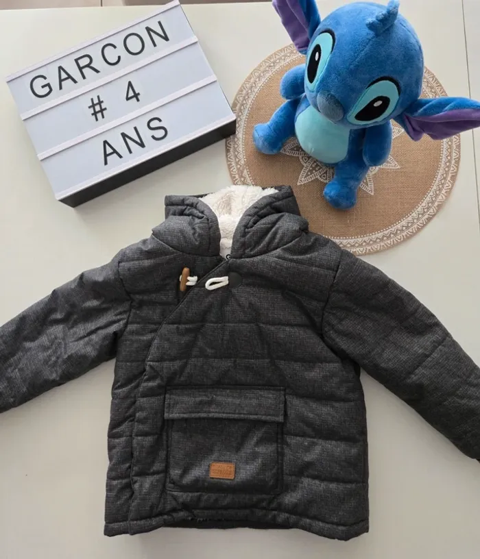 Manteau asymétrique gémo 4ans - photo numéro 2