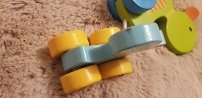 Jouet en bois à tirer - photo numéro 3