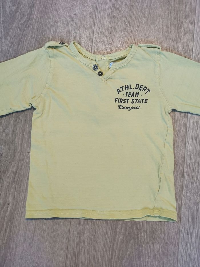 Tee-shirt manches longues gémo 36 mois - photo numéro 2