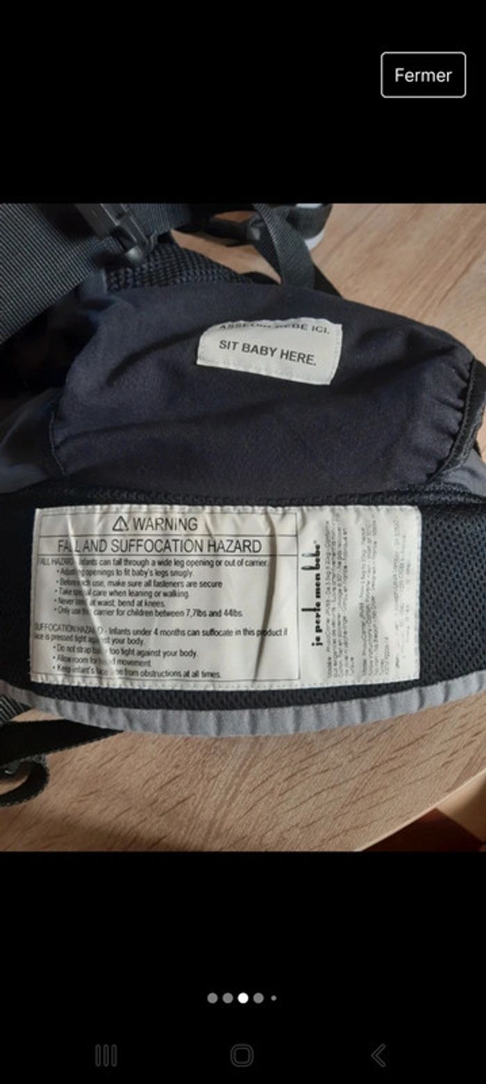 Porte bébé je porte mon bebe - photo numéro 3