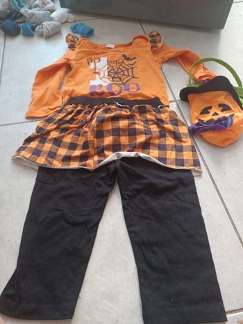 Ensemble halloween 12 18mois