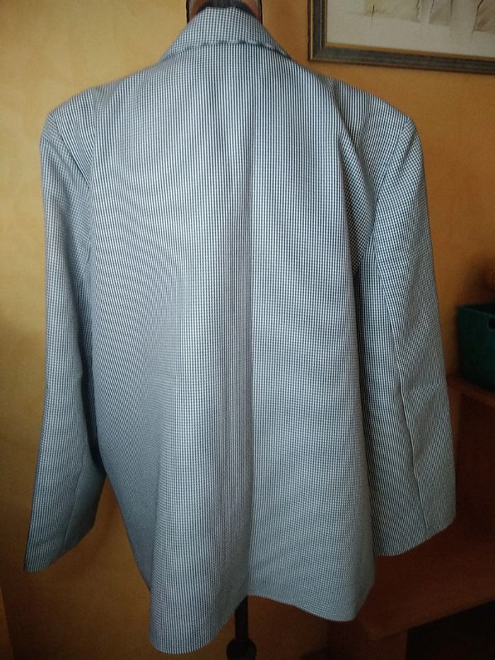 Veste oversize vichy - photo numéro 3
