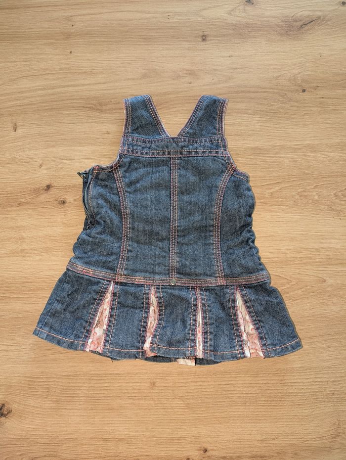 Robe en jean, bébé fille, 3 mois, Kitchoun - photo numéro 2