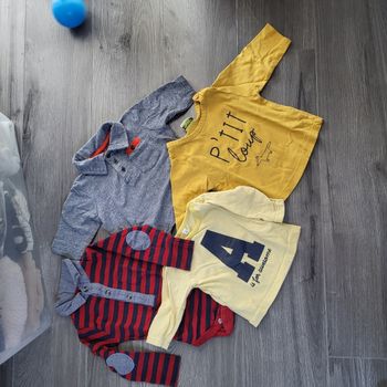 4 tee shirts  à manches longues