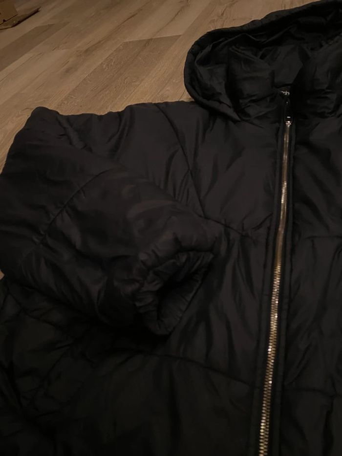 doudoune noir hiver épaisse et chaude homme taille M boohoo man - photo numéro 2