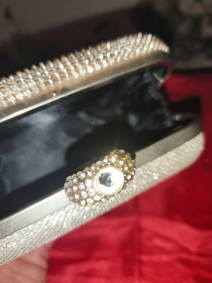 Sac pochette strass occasion fêtes mariage - photo numéro 8