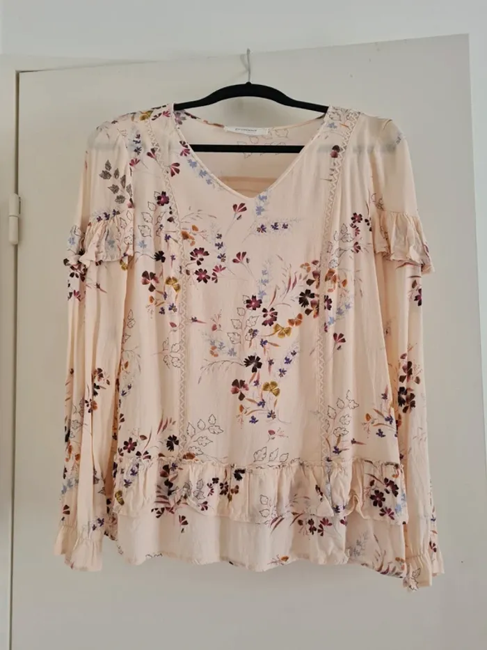 Blouse fleurie promod