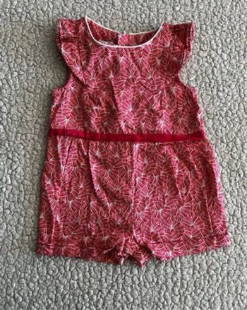 Combi courte bébé fille Obaïbi 6 mois