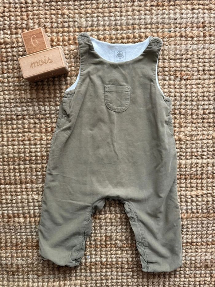 Combinaison velours côtelé Petit bateau 6mois / 68cm