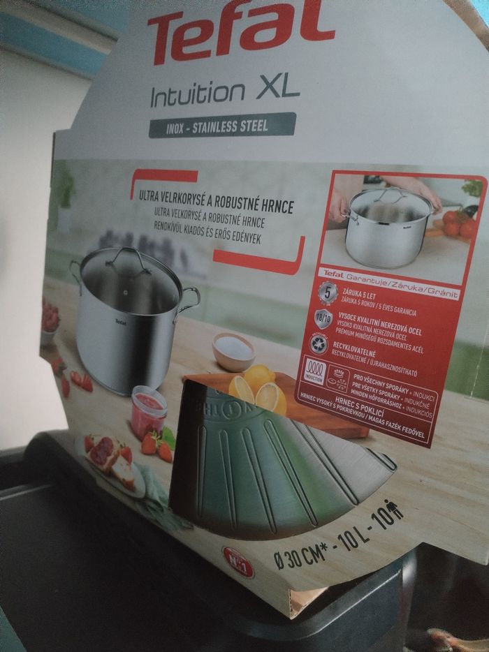 Grand marmite tefal intuition xl inox - photo numéro 3