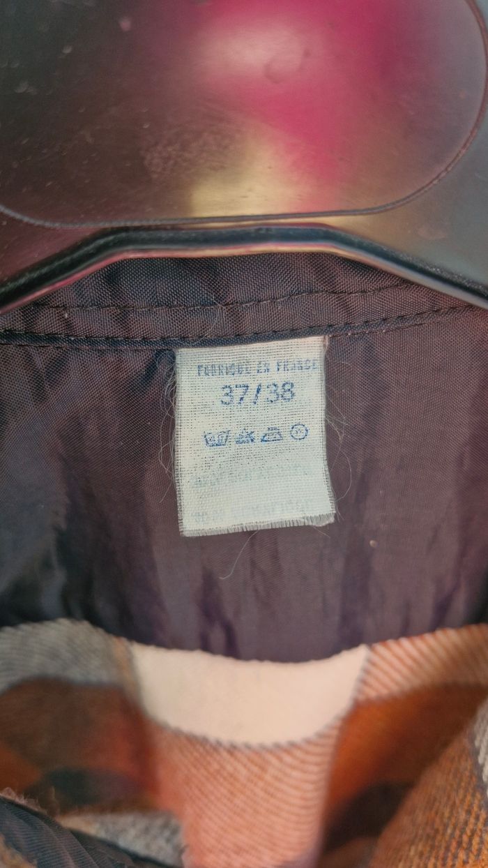 Surchemise vintage épaisse à carreaux homme - photo numéro 6