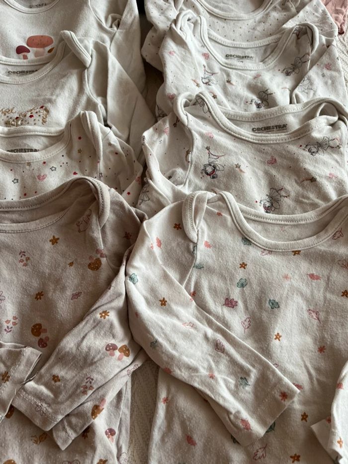 Lot bodies 12 mois - photo numéro 3