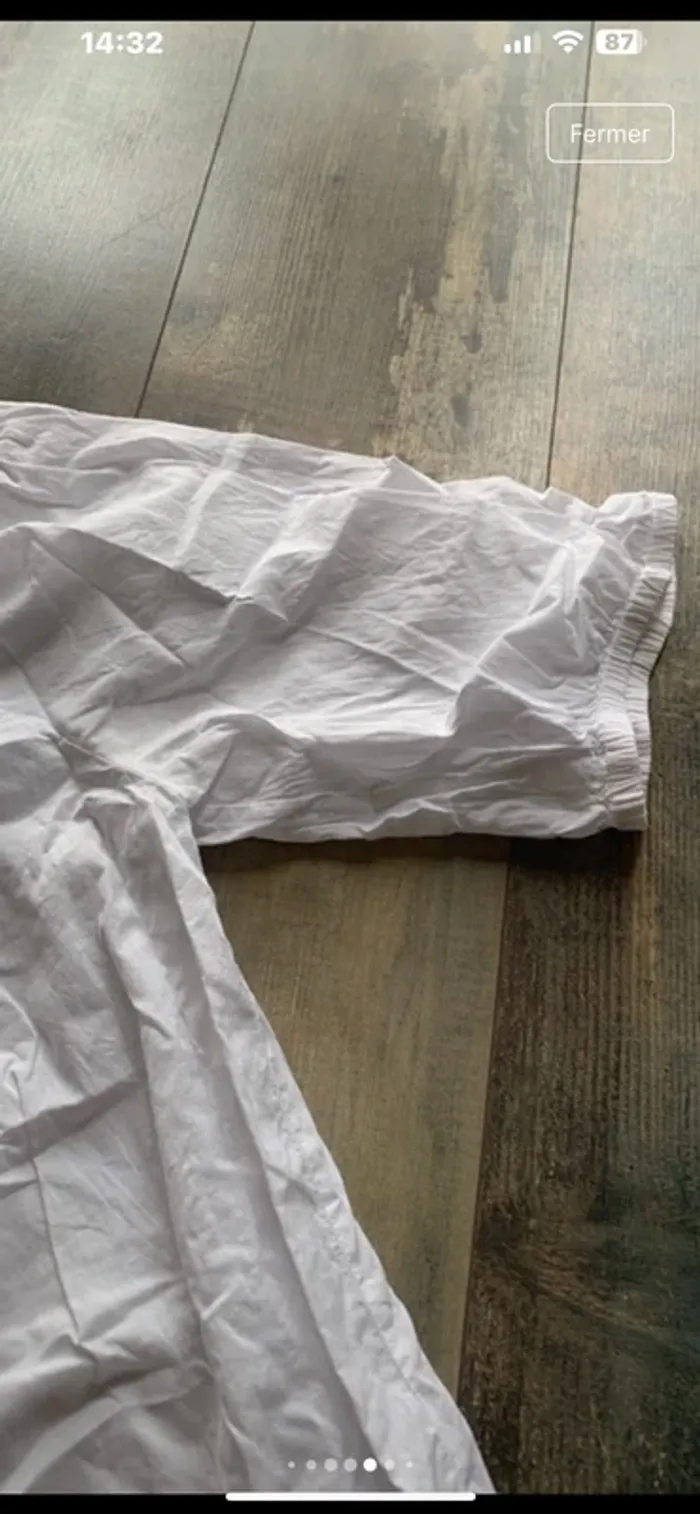 Blouse blanche coton - photo numéro 6