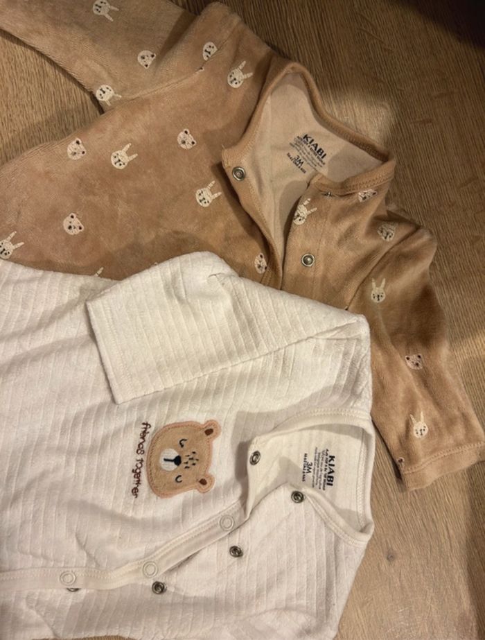 Lot de 2 pyjamas Kiabi - photo numéro 2