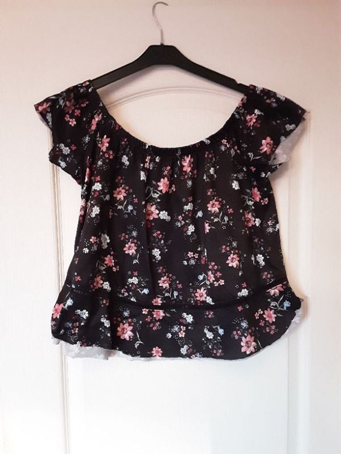 Blouse fleurie