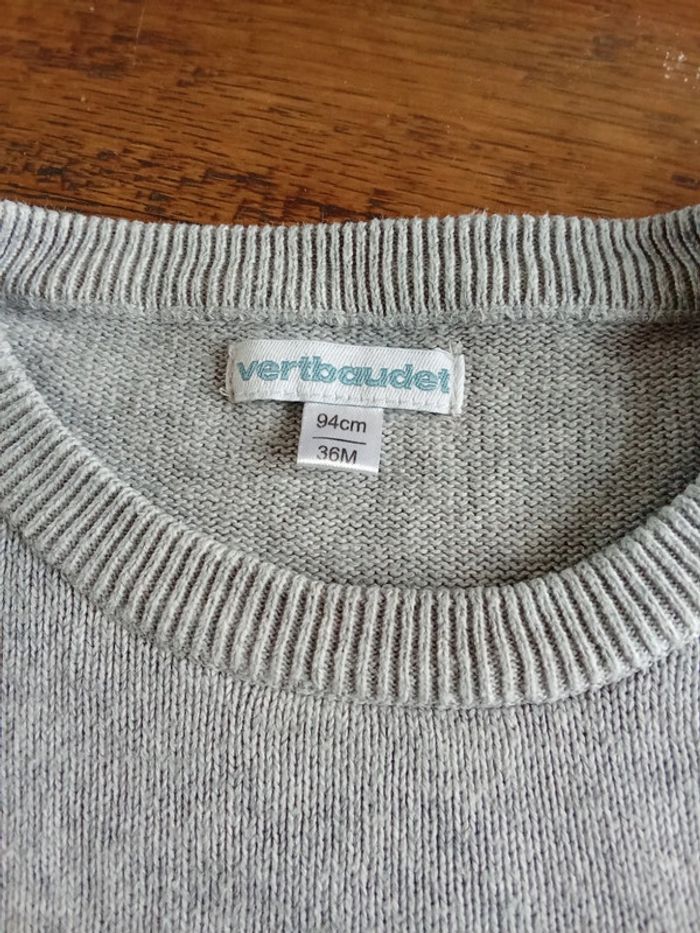 Pull bicolore verbaudet - photo numéro 3