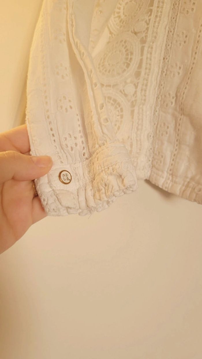 Blouse broderie anglaise - photo numéro 3